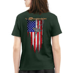 American Flag Caduceus Nurse Apparel - Patriotic T-Shirt Hoodie & More - grunx260804-0142
