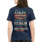 Awesome Electrician's lady-Hoodie - grunx260804-0066