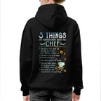 Chef 5 Things You Should Know Apparel - Funny Chef Quote T-Shirt, Hoodie & More - grunx260804-0055