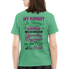 My Knight In Dirty Boots - Operating Engineer Love T-Shirt Hoodie & More - grunx260804-0202