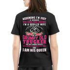 Assuming I'm Just A Woman - Trucker Wife Pride T-Shirt, Hoodie & More - grunx260804-0216