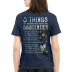 5 Things Bartender Apparel - Funny Bar Staff T-Shirt, Hoodie & More - grunx260804-0017