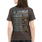 5 Things You Should Know About This Correctional Officer - Funny Design T-Shirt, Hoodie & More - grunx260804-0056