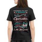 Assuming I'm Just A Woman - Operator Wife Pride T-Shirt, Hoodie & More - grunx260804-0215