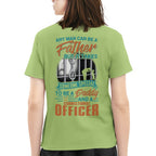 Any Man Can Be A Father - Correctional Officer Daddy T-Shirt, Hoodie & More - grunx260804-0067