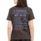 5 Things You Should Know - Welder Quote T-Shirt Hoodie & More - grunx260804-0052
