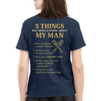 5 Things You Should Know About My Plumber - Funny Quote T-Shirt, Hoodie & More - grunx260804-0034