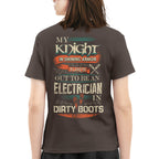 Awesome Electrician's lady-Hoodie - grunx260804-0066