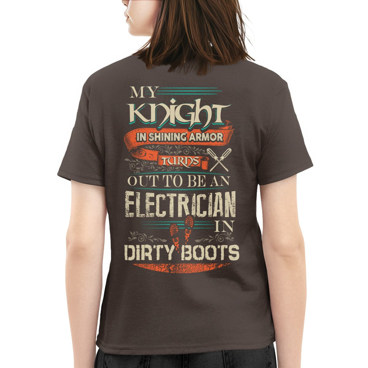 Awesome Electrician's lady-Hoodie - grunx260804-0066