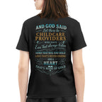 And God Said Childcare Providers Heart Made of Gold T-Shirt, Hoodie & More - grunx260804-0162