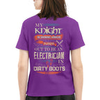 Awesome Electrician's lady-Hoodie - grunx260804-0066