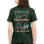 Assuming I'm Just A Woman - Operator Wife Pride T-Shirt, Hoodie & More - grunx260804-0215