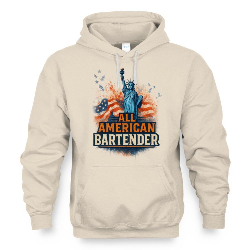 All American Bartender - USA Pride T-Shirt, Hoodie & More - grunx260804-0086