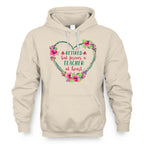 Forever A Teacher - Floral Heart Retired Educator T-Shirt, Hoodie & More - grunx260804-0227