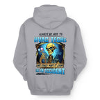 Always Be Nice HVAC Tech Apparel - Funny Skull T-Shirt, Hoodie & More - grunx260804-0099