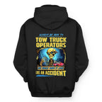 Always Be Nice Tow Truck Operator Apparel - Funny Skull T-Shirt Hoodie & More - grunx260804-0118