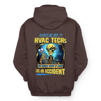 Always Be Nice HVAC Tech Apparel - Funny Skeleton T-Shirt Hoodie & More - grunx260804-0098