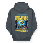Always Be Nice Tow Truck Operator Apparel - Funny Skull T-Shirt Hoodie & More - grunx260804-0118