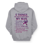 5 Things You Should Know - Carpenter Wife Funny T-Shirt, Hoodie & More - grunx260804-0041