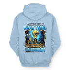 Always Be Nice HVAC Tech Apparel - Funny Skull T-Shirt, Hoodie & More - grunx260804-0099