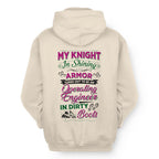 My Knight In Dirty Boots - Operating Engineer Love T-Shirt Hoodie & More - grunx260804-0202