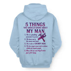 5 Things You Should Know - Carpenter Wife Funny T-Shirt, Hoodie & More - grunx260804-0041