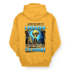 Always Be Nice Linemen Apparel - Funny Skull T-Shirt, Hoodie & More - grunx260804-0100