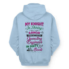 My Knight In Dirty Boots - Operating Engineer Love T-Shirt Hoodie & More - grunx260804-0202