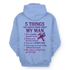 5 Things You Should Know - Carpenter Wife Funny T-Shirt, Hoodie & More - grunx260804-0041