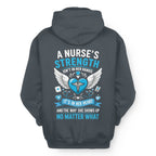 A Nurse's Strength Apparel - Heartfelt Nursing T-Shirt, Hoodie & More - grunx260804-0064