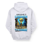 Always Be Nice Linemen Apparel - Funny Skull T-Shirt, Hoodie & More - grunx260804-0100