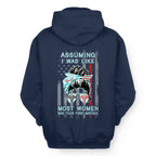 Assuming I Was Like Most Women Nurse Apparel - Bold T-Shirt Hoodie & More - grunx260804-0225