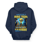 Always Be Nice HVAC Tech Apparel - Funny Skeleton T-Shirt Hoodie & More - grunx260804-0098