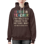 Vintage Teacher - Funny Aging Educator Quote T-Shirt, Hoodie & More - grunx260804-0065