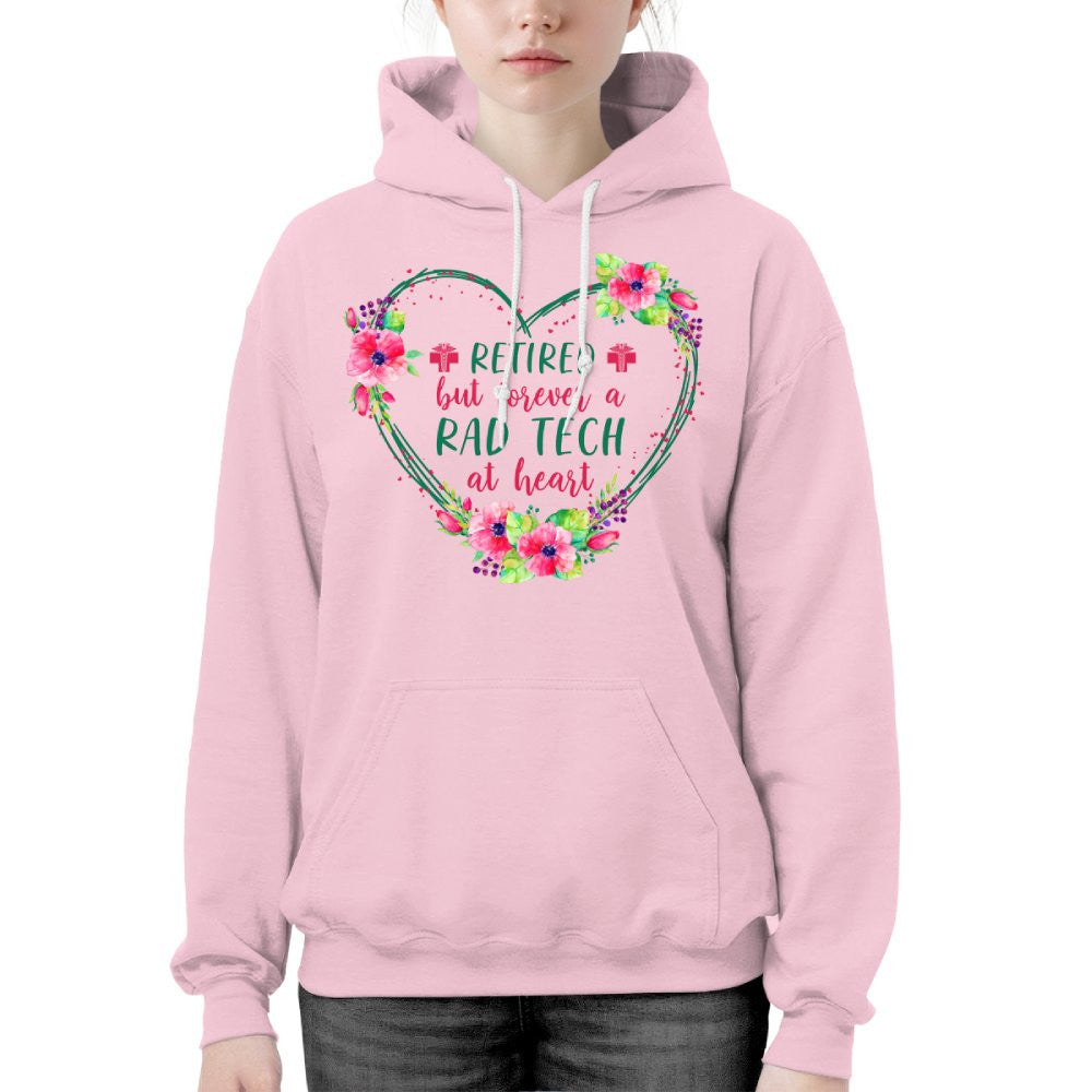 Retired But Forever A Rad Tech At Heart T-Shirt Hoodie & More - grunx260804-0226