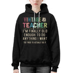 Vintage Teacher - Funny Aging Educator Quote T-Shirt, Hoodie & More - grunx260804-0065