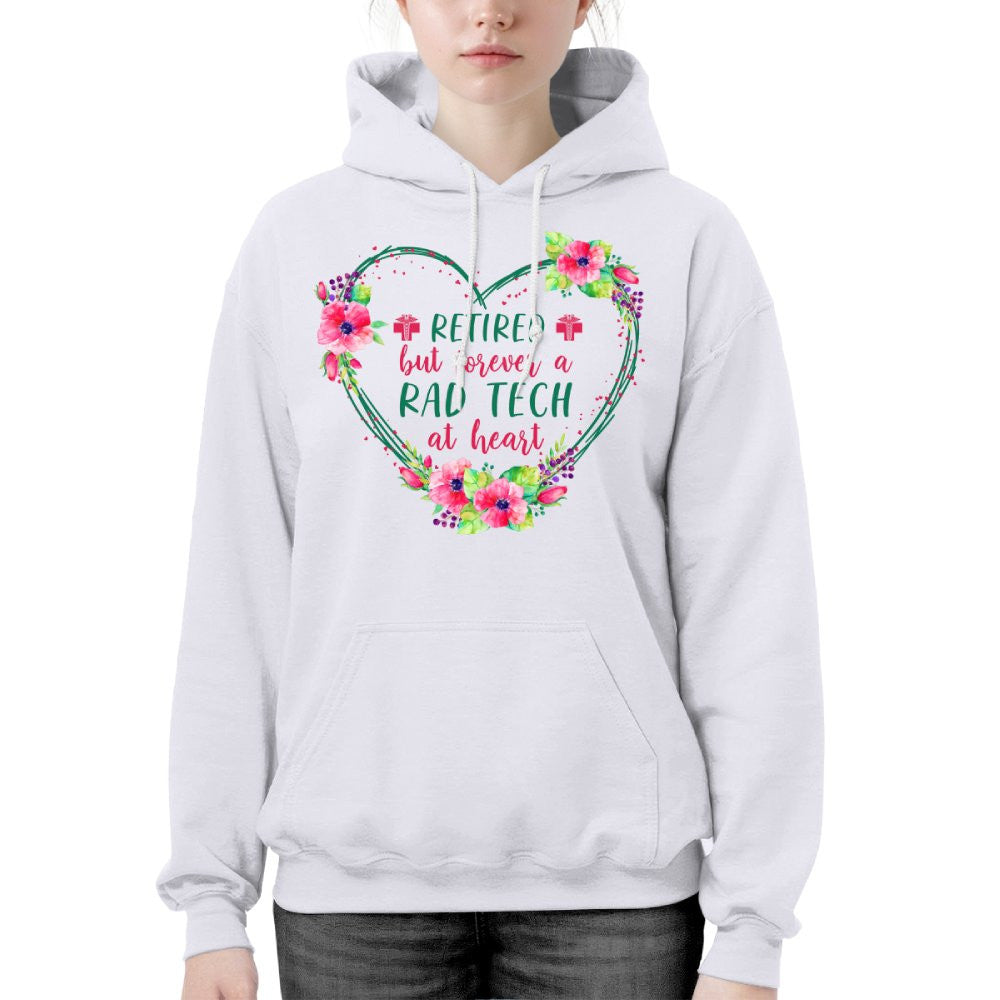 Retired But Forever A Rad Tech At Heart T-Shirt Hoodie & More - grunx260804-0226