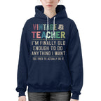 Vintage Teacher - Funny Aging Educator Quote T-Shirt, Hoodie & More - grunx260804-0065
