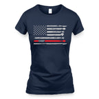 American Flag Chef Apparel - Patriotic Kitchen Crew T-Shirt, Hoodie & More - grunx260804-0143