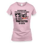 Blessed By God Protected By My Operating Engineer T-Shirt Hoodie & More - grunx260804-0181