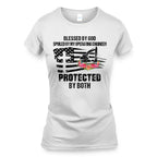 Blessed By God Protected By My Operating Engineer T-Shirt Hoodie & More - grunx260804-0181
