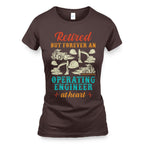 Retired But Forever Operating Engineer - Work Pride T-Shirt Hoodie & More - grunx260804-0229