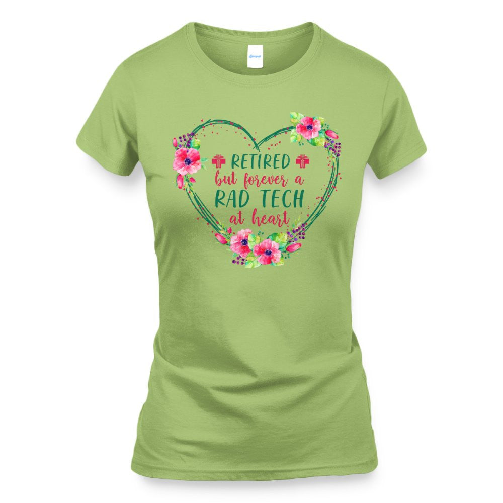 Retired But Forever A Rad Tech At Heart T-Shirt Hoodie & More - grunx260804-0226
