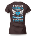 A Nurse's Strength Apparel - Heartfelt Nursing T-Shirt, Hoodie & More - grunx260804-0064