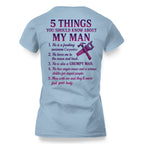 5 Things You Should Know - Carpenter Wife Funny T-Shirt, Hoodie & More - grunx260804-0041