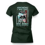 Assuming I Was Like Most Women Nurse Apparel - Bold T-Shirt Hoodie & More - grunx260804-0225