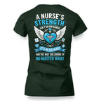 A Nurse's Strength Apparel - Heartfelt Nursing T-Shirt, Hoodie & More - grunx260804-0064
