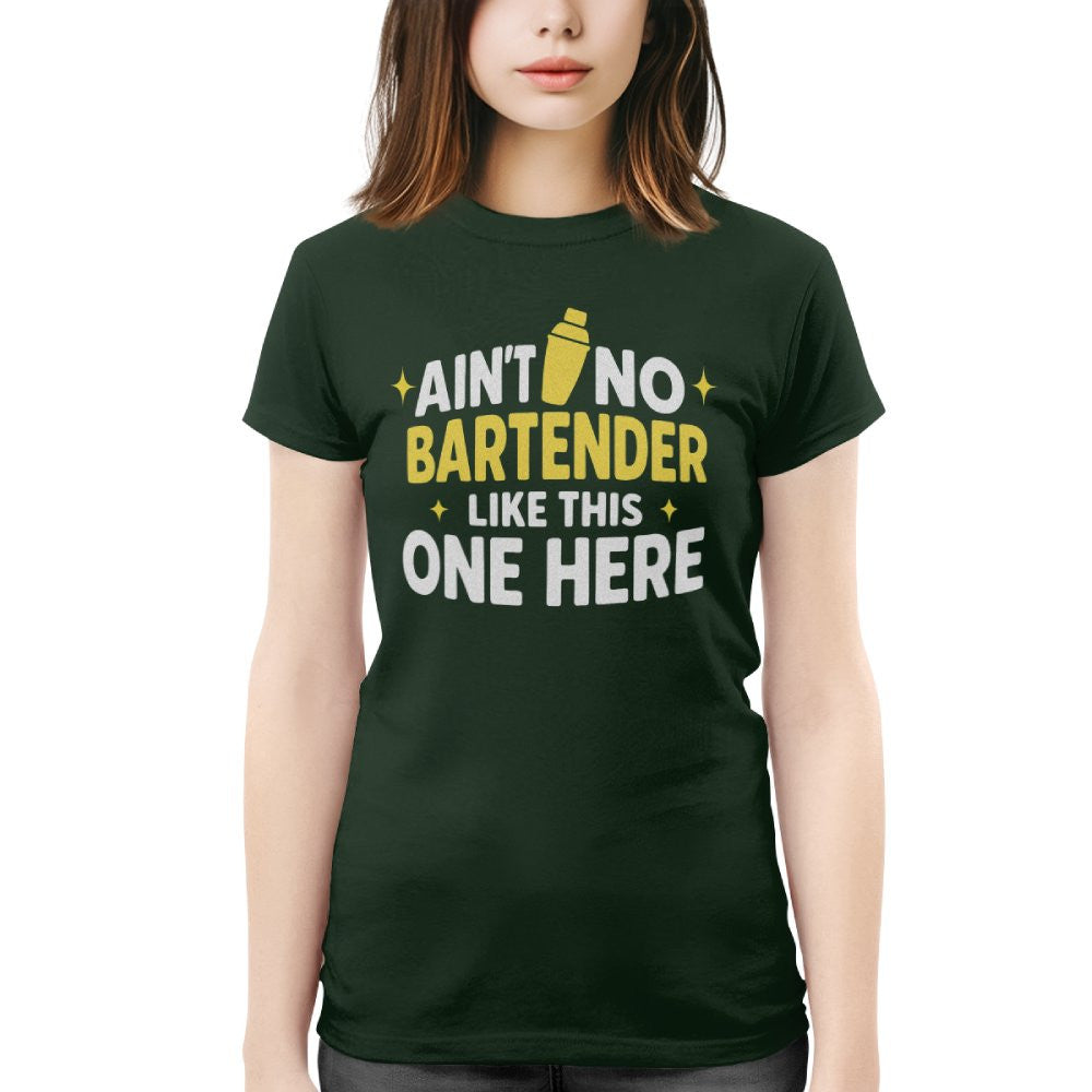 Ain't No Bartender Like This One Here Apparel - Bold Bartender Pride T-Shirt, Hoodie & More - grunx260804-0080