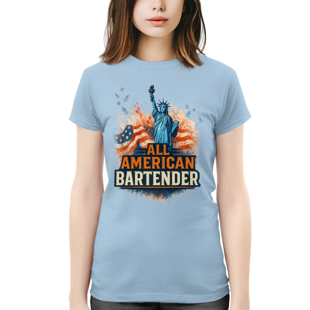 All American Bartender - USA Pride T-Shirt, Hoodie & More - grunx260804-0086