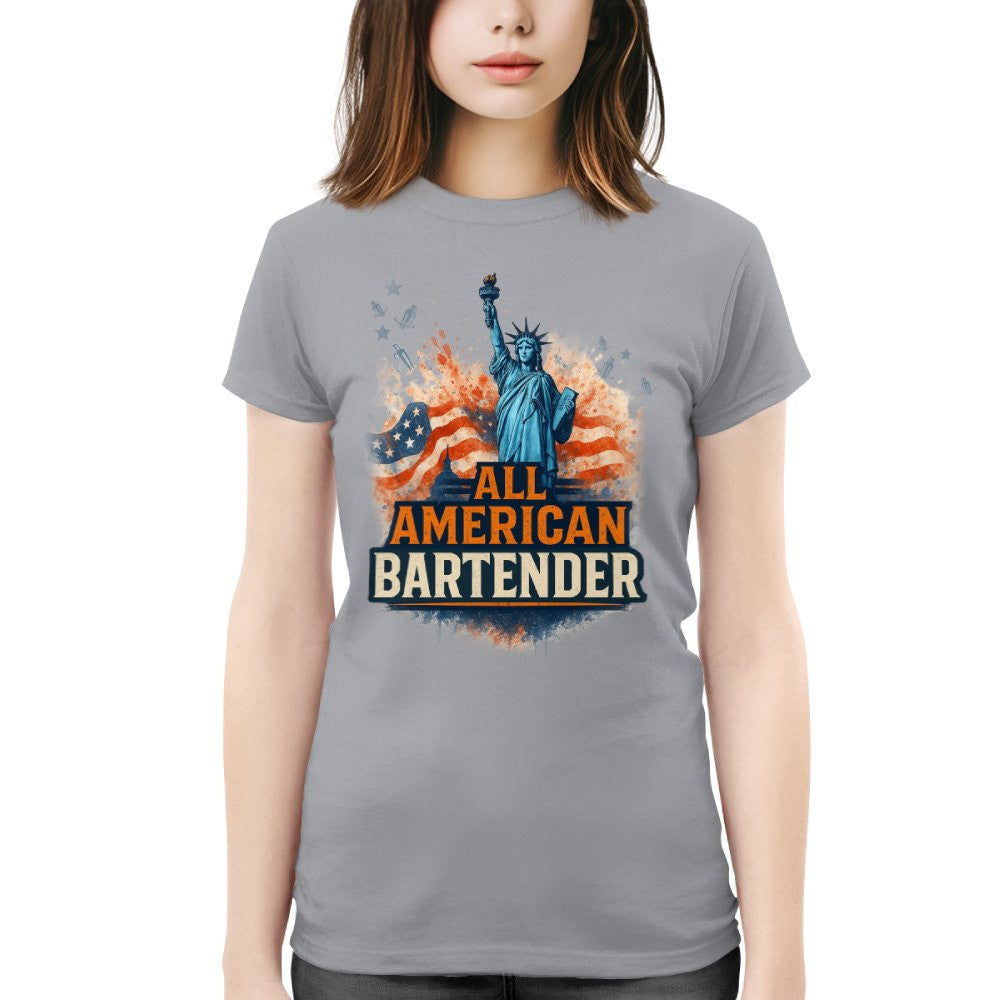All American Bartender - USA Pride T-Shirt, Hoodie & More - grunx260804-0086